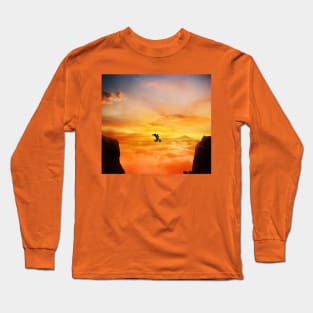 sunset balance Long Sleeve T-Shirt